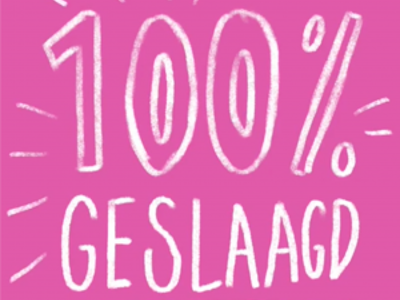 100 % geslaagd